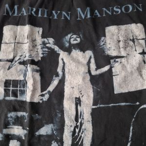 Vintage 90s Marilyn Manson All F*ed Up Tee XL